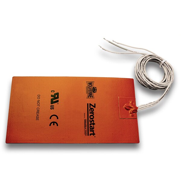 Silicone Pad, Adhesive - 1000W, 220V, 4.5A - 6in. 15.3 Cm X 10-3/4in. 27.3 Cm
